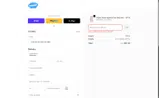 WELCOME coupon verification screenshot
