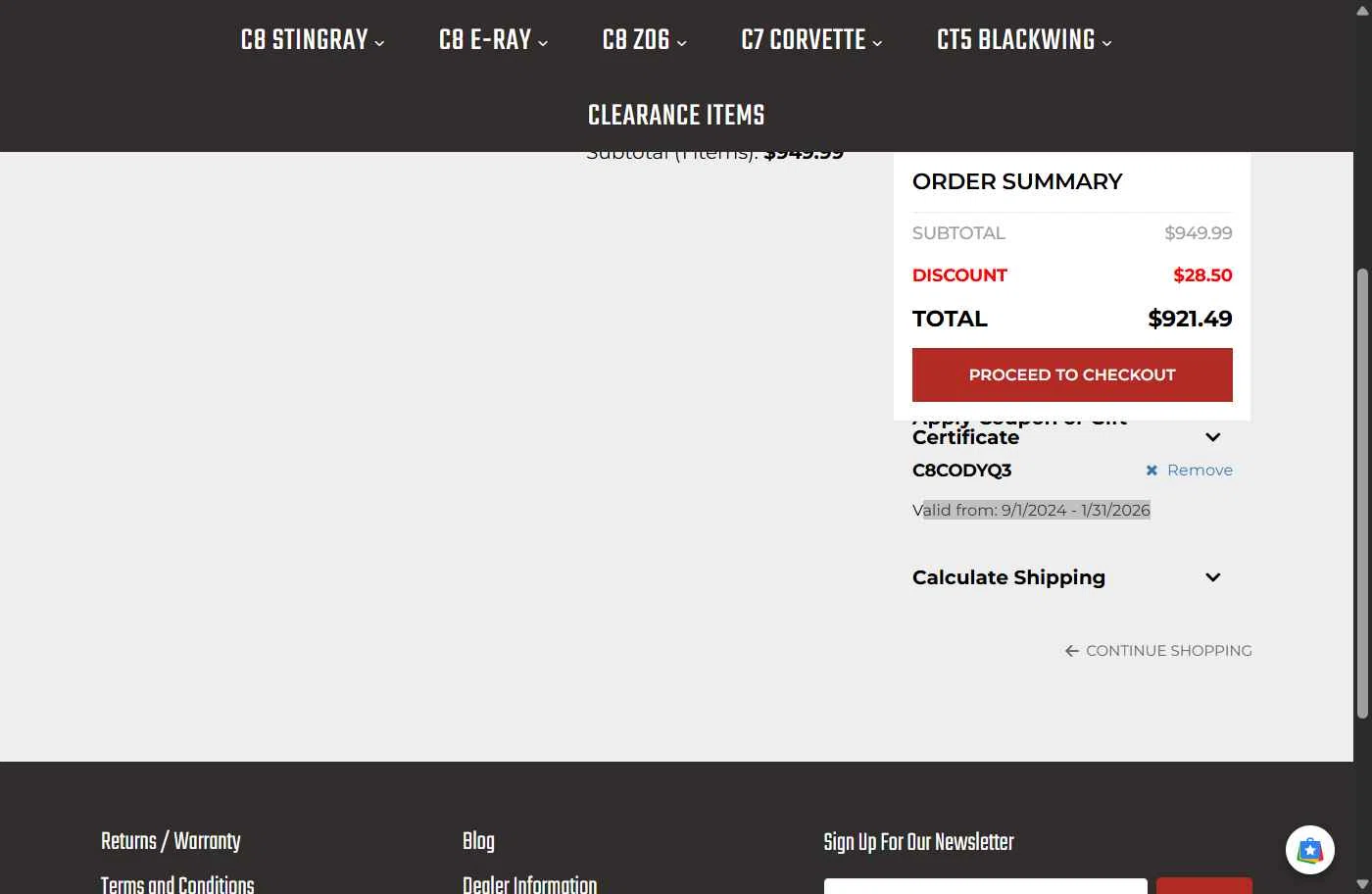 Paragon Performance checkout page showing Paragon Performance coupon code box | Screenshot taken by SimplyCodes community member on Jan 1, 2026