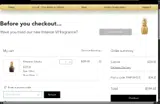 Parfums Vintage coupon verification screenshot