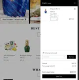 Parfums Vintage coupon verification screenshot