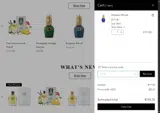 Parfums Vintage coupon verification screenshot