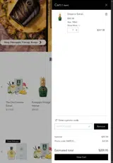 Parfums Vintage coupon verification screenshot