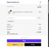 WHITNEY coupon verification screenshot