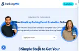 ParkingMD coupon verification screenshot
