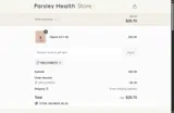 WELCOME10 coupon verification screenshot
