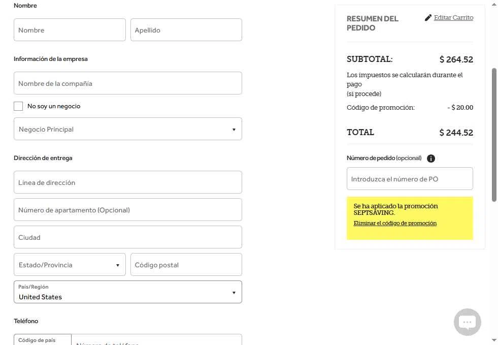 Parts Town checkout page showing Parts Town promo code box | Screenshot taken by SimplyCodes community member on Sep 6, 2025