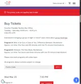 Pasadena Playhouse coupon verification screenshot