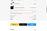 HOLIDAY10 coupon verification screenshot