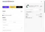 Passion 4 Health Store coupon verification screenshot