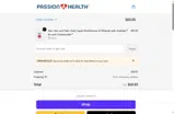 Passion 4 Health Store coupon verification screenshot