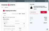 Passion Spirits coupon verification screenshot