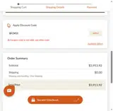 BFCM10 coupon verification screenshot