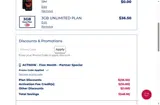 Patriot Mobile coupon verification screenshot