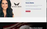 Patriot Mobile coupon verification screenshot