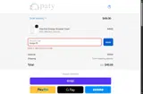 Paty coupon verification screenshot