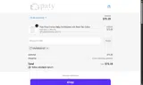 Paty coupon verification screenshot