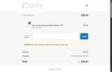 Paty coupon verification screenshot