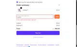 SAVE10 coupon verification screenshot