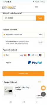CYX66B coupon verification screenshot