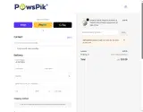 PawsPik coupon verification screenshot