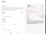 PAX coupon verification screenshot