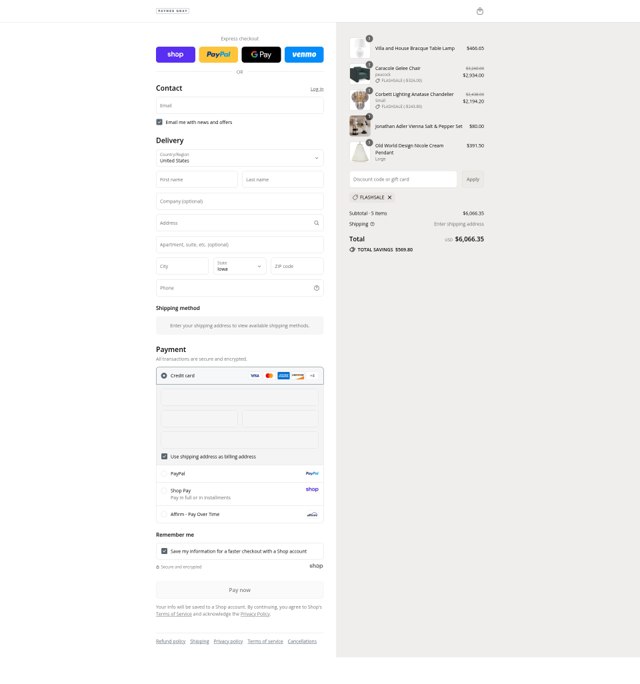 Paynes Gray checkout page showing Paynes Gray promo code box | Screenshot taken by SimplyCodes community member on Sep 7, 2025