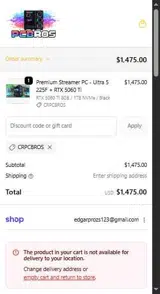 CRPCBROS coupon verification screenshot