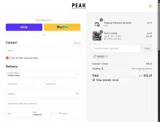 PEAK20 coupon verification screenshot