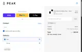 PEAK15 coupon verification screenshot
