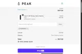 PEAKAPP15 coupon verification screenshot