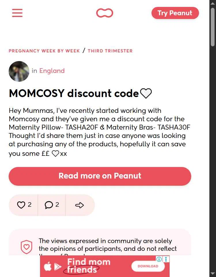 Peanut checkout page showing Peanut promo code box | Screenshot taken by SimplyCodes community member on Jan 11, 2026
