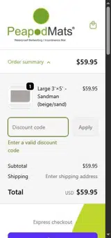 BFCM2025 coupon verification screenshot