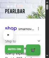 PEARLBAR10 coupon verification screenshot