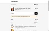 GIFT100 coupon verification screenshot