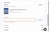 PEARSON20 coupon verification screenshot
