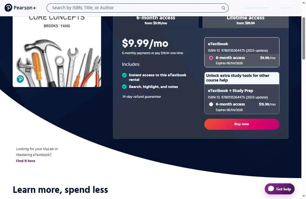 Pearson checkout page showing Pearson promo code box | Screenshot taken by SimplyCodes community member on Dec 4, 2025