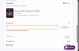 PCA220 coupon verification screenshot