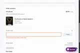 VCUSAVE25 coupon verification screenshot