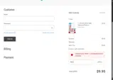 KNOT coupon verification screenshot