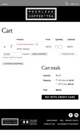 NCD25 coupon verification screenshot