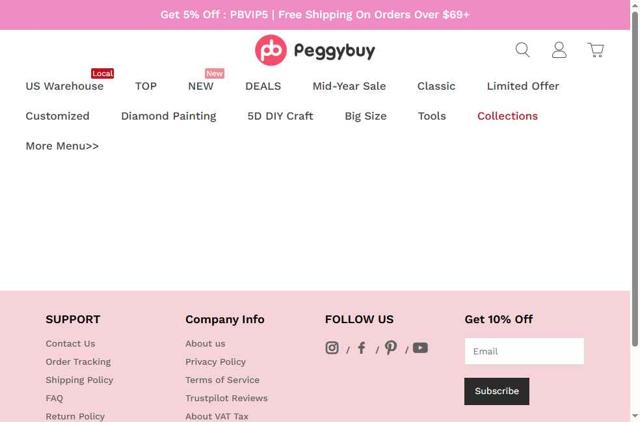 Peggybuy checkout page showing Peggybuy promo code box | Screenshot taken by SimplyCodes community member on Aug 29, 2025