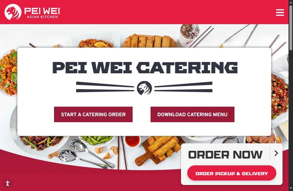 Pei Wei Asian Eatery checkout page showing Pei Wei Asian Eatery promo code box | Screenshot taken by SimplyCodes community member on Jan 21, 2026