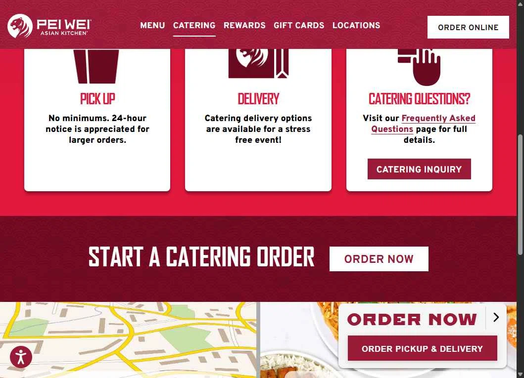 Pei Wei Asian Eatery checkout page showing Pei Wei Asian Eatery promo code box | Screenshot taken by SimplyCodes community member on Dec 19, 2025