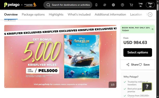 Pelago checkout page showing Pelago promo code box | Screenshot taken by SimplyCodes community member on Aug 9, 2025