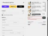 PendantLightie coupon verification screenshot