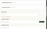 BUDGET25 coupon verification screenshot