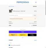 Pepetools coupon verification screenshot