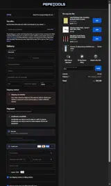 Pepetools coupon verification screenshot