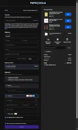 Pepetools coupon verification screenshot