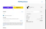 Pepetools coupon verification screenshot